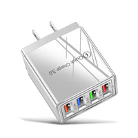 USB Charger Quick Charge 3.0 4 Phone Adapter For Tablet Portable Wall Mobile Charger Fast Charger