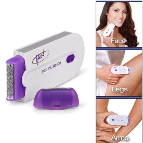 Painless Mechanical Hair Remover — Facial & Body Trimmer, Not Laser