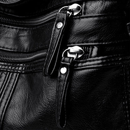 Womens Shoulder Bag Ladies Multi Pocket Messenger Handbag Cross Body Bags UK