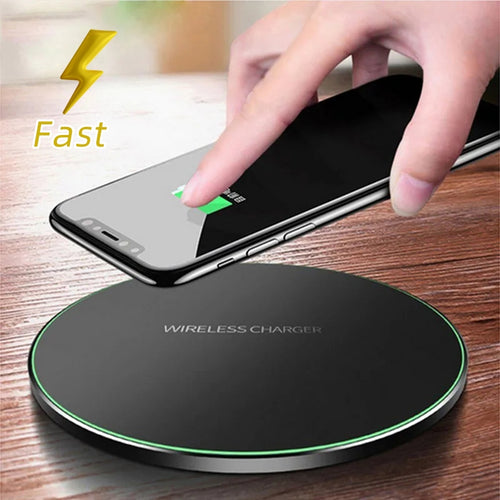 Wireless Charging Pad — Fast Charging for iPhone and Android Devices