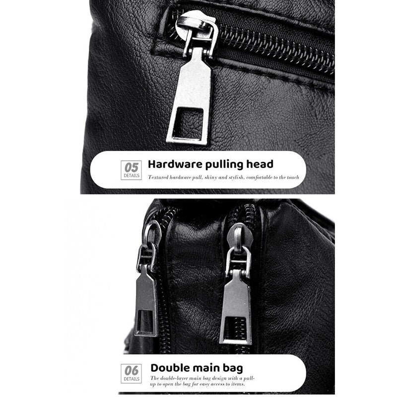 Womens Shoulder Bag Ladies Multi Pocket Messenger Handbag Cross Body Bags UK