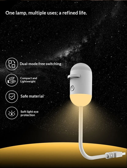 Night Light For The Bedroom Bedside Lamp For Sleep Baby Feeding And Eye Protection With USB Charging