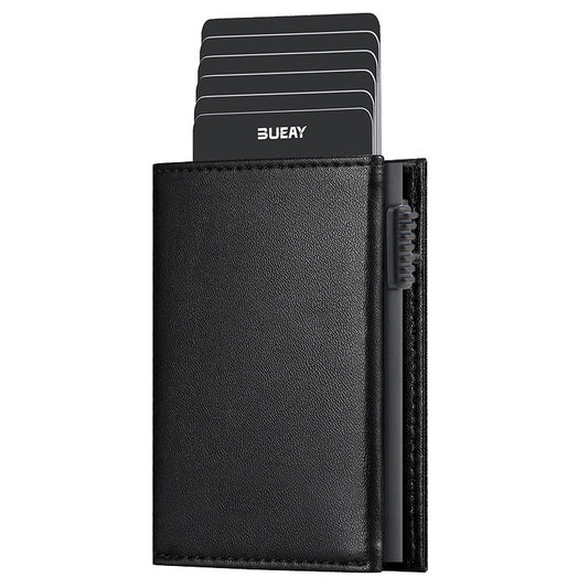 Foreign Trade First-layer Cowhide Genuine Leather Card Holder