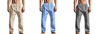 Men's Trousers Breathable Skin-Friendly Loose Fit Casual Beach Pants For Sports Summer