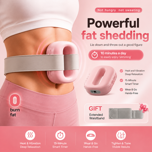 Still Tight After Every Workout? Heated Fascia Massage Belt — 15-Minute Muscle Relief