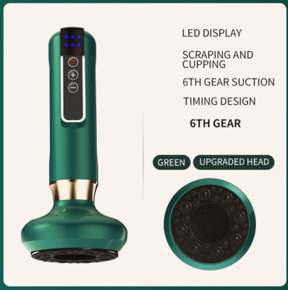 Electric Vacuum Cupping Massager For Body Anti-Cellulite Suction Cup Gua Sha Massage Body Cups Guasha Fat Burning Slimming Jars